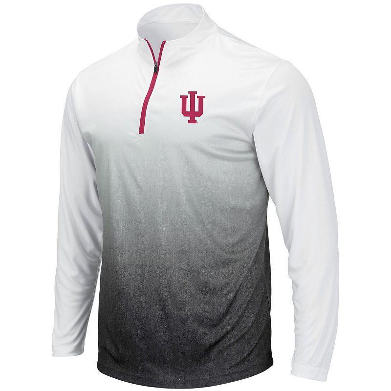 Men's Colosseum Gray Virginia Tech Hokies Magic Team Logo Quarter-Zip Jacket, Size: 2XL, Grey Product Image