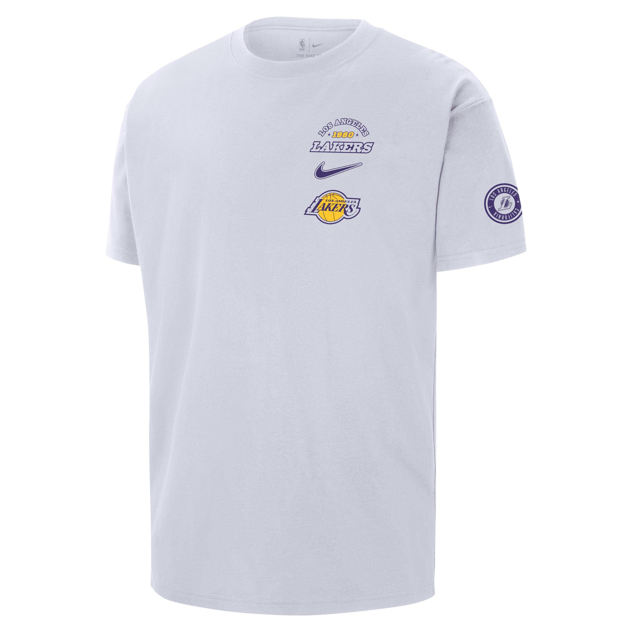 Los Angeles Lakers Courtside Nike Mens NBA T-Shirt Product Image