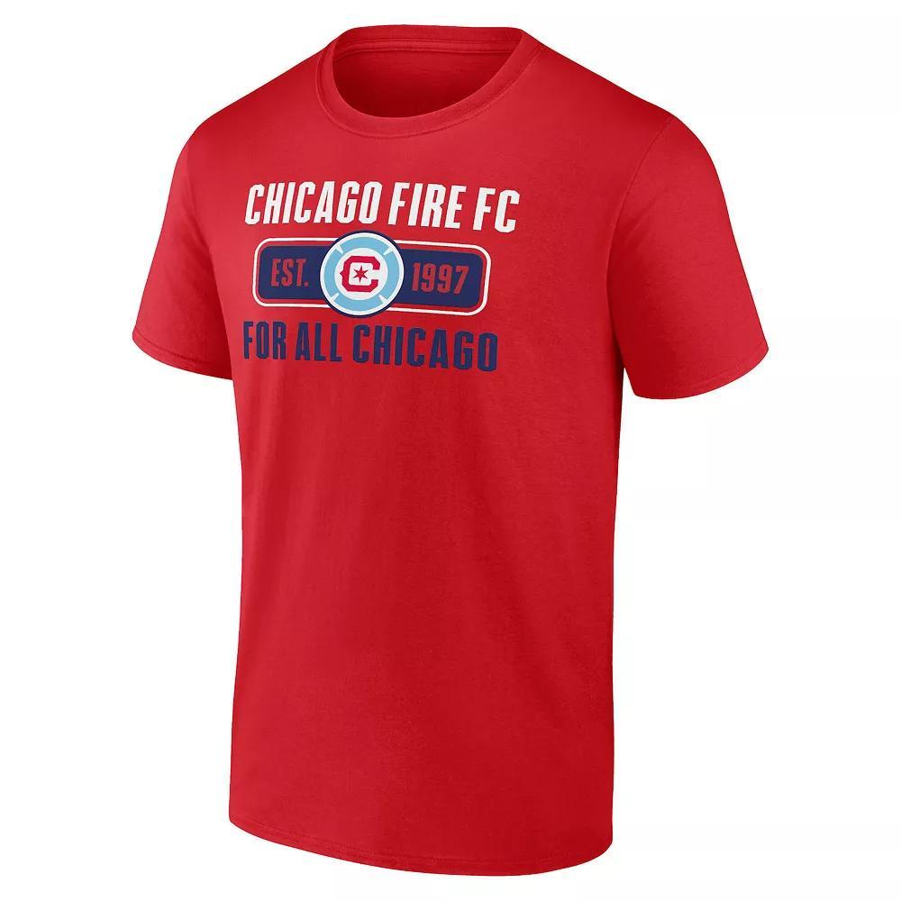 Men's MLS New England Revolution Blindside Tee, Size: XL, Ner Blue Product Image