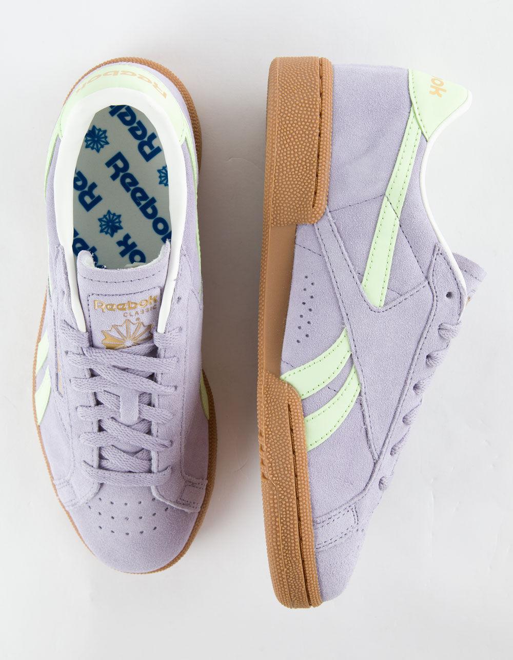 REEBOK Club C Grounds UK Womens Shoes - PURPLE Product Image