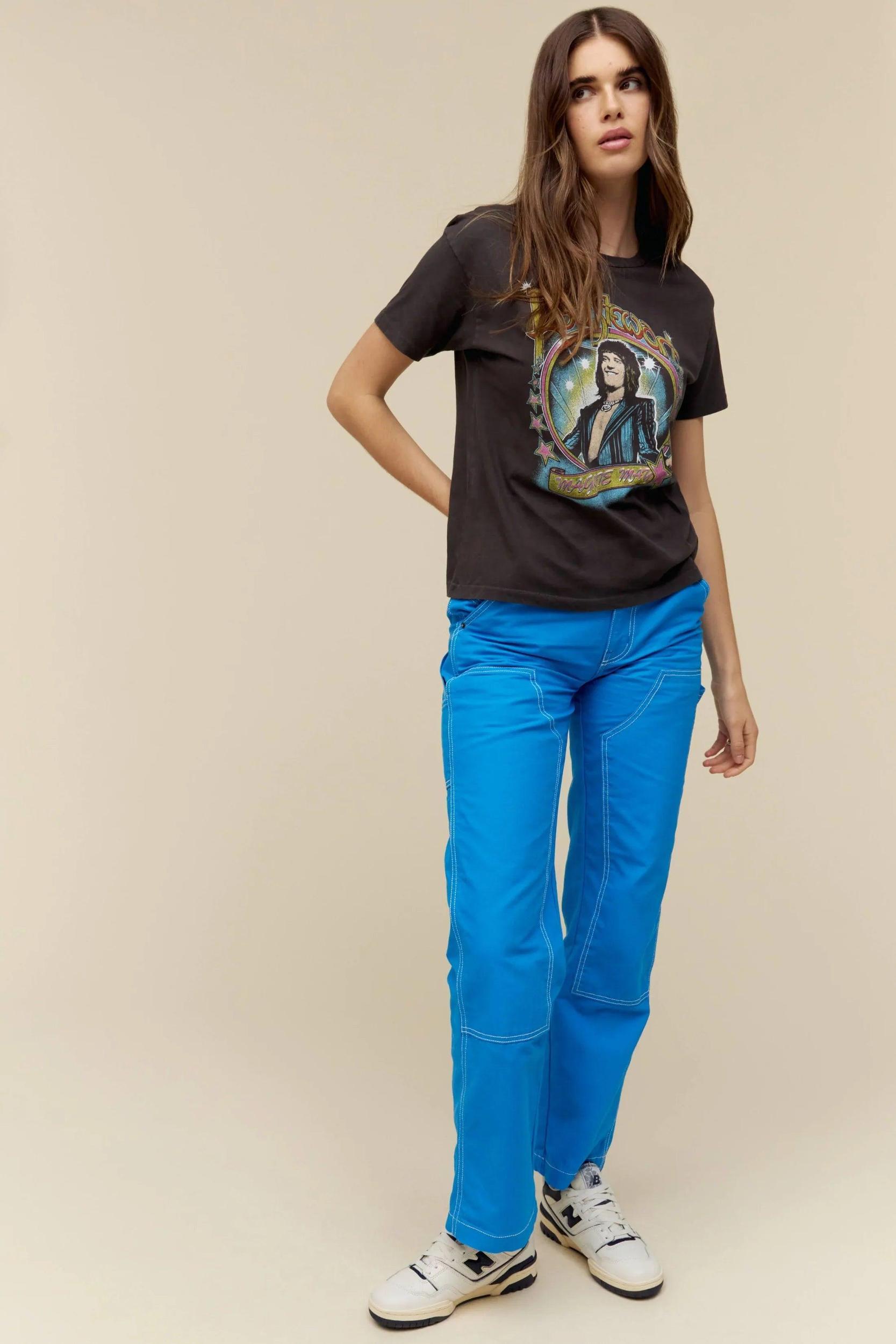 Daydreamer Rod Stewart Maggie May Ringer Tee Product Image