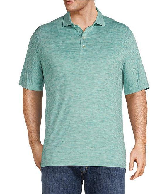 Johnnie-O Big & Tall Hurron Performance Stretch Short Sleeve Polo Shirt Product Image