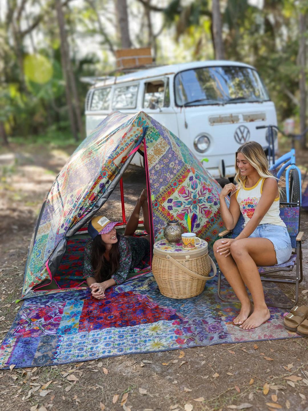 Live Happy Camping Tent Product Image