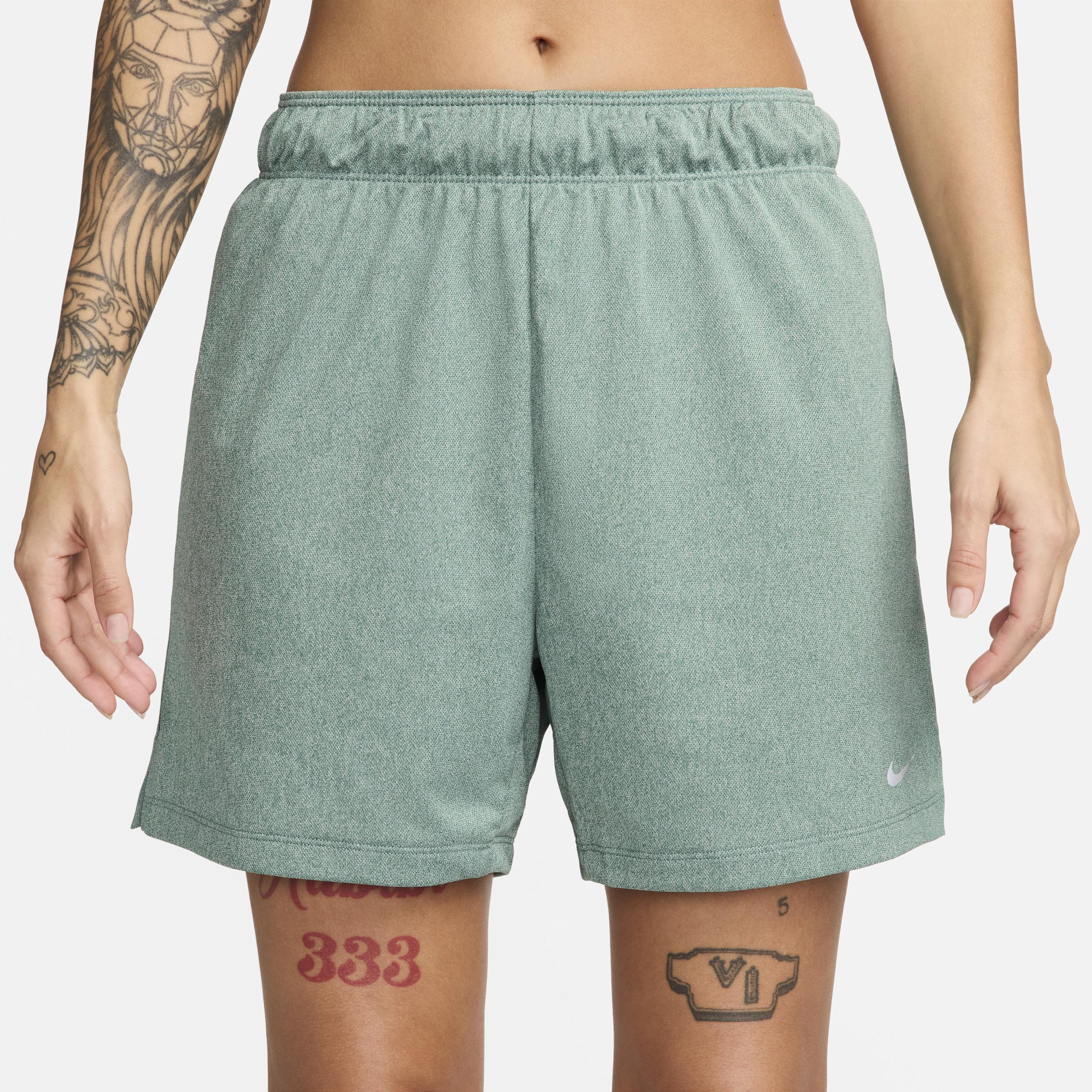 Nike Womens Attack Dri-FIT Fitness Mid-Rise 5 Unlined Shorts Product Image