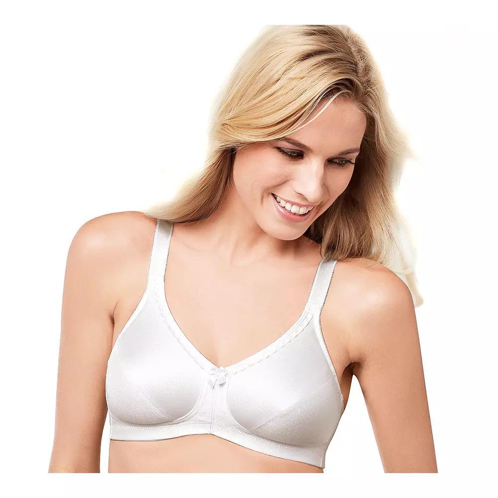 Amoena Mastectomy Bra: Rita Wireless, Women's, Size: 40 Dd, White Product Image