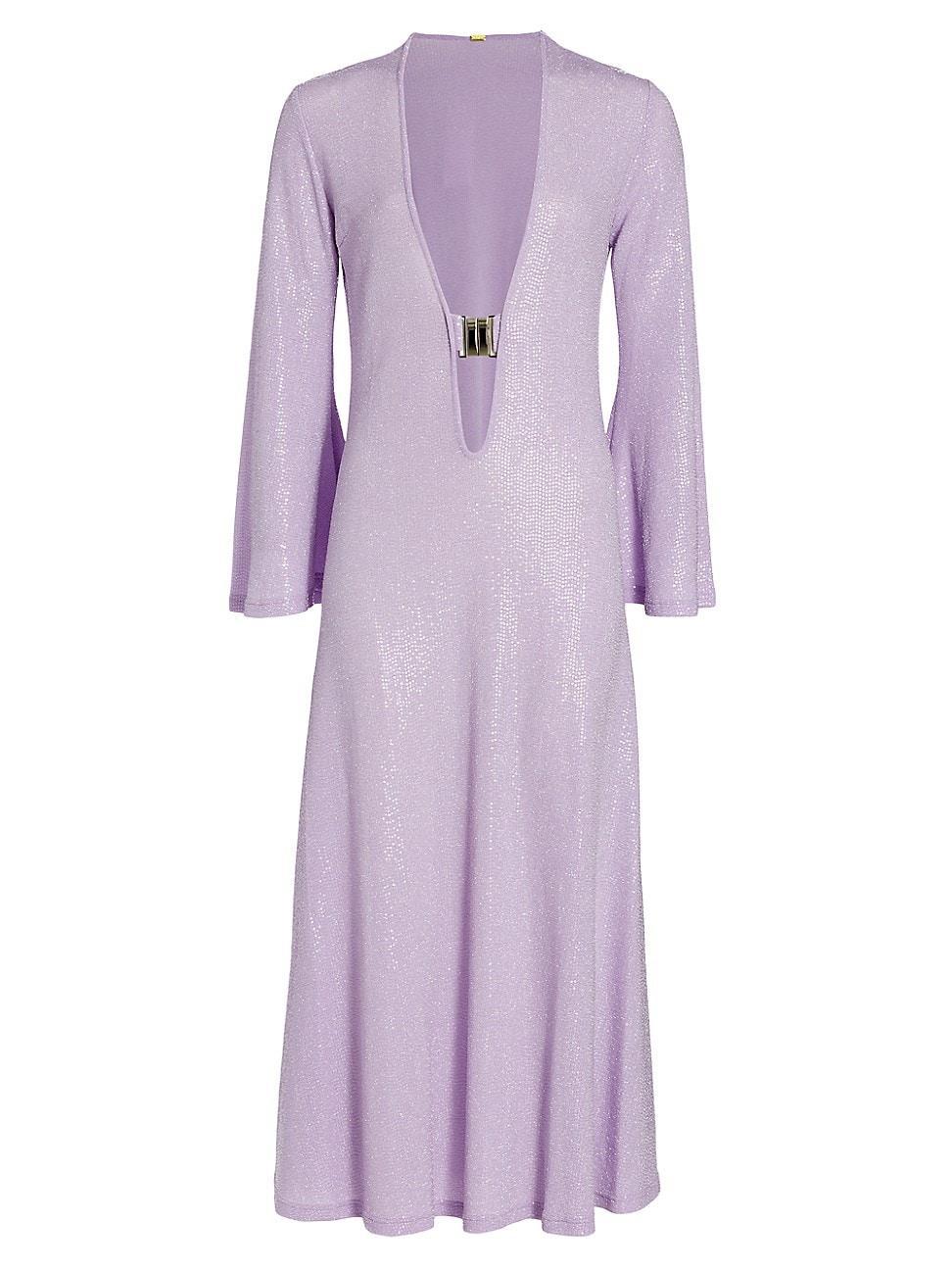 Womens Jullie Sequined Maxi Dress Product Image