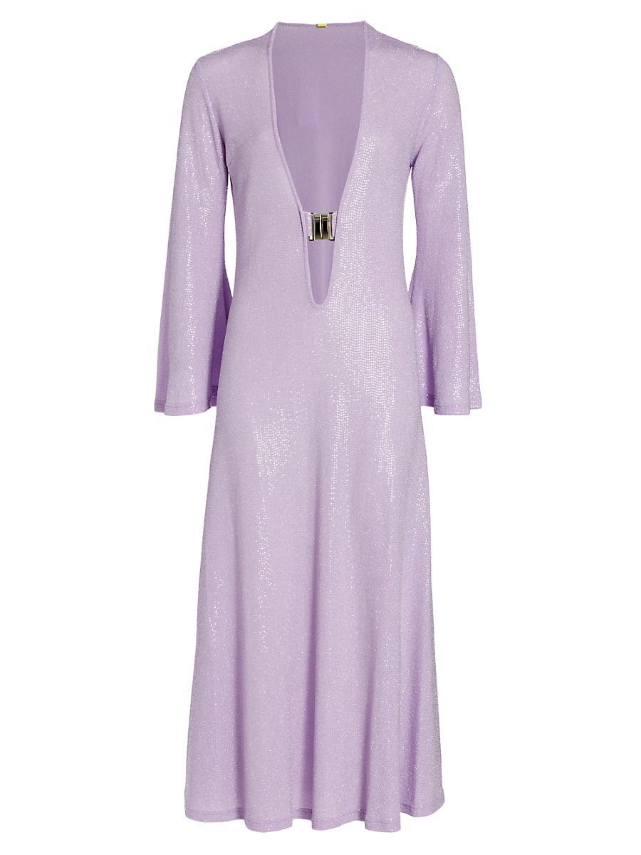 Womens Jullie Sequined Maxi Dress Product Image