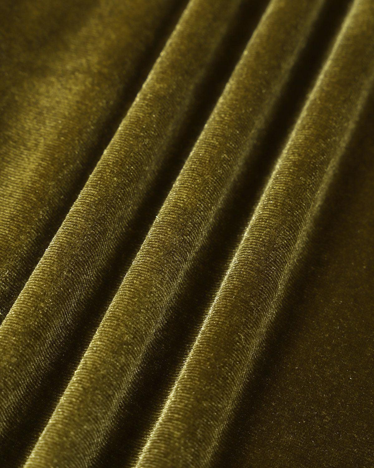 Green Velvet Bodycon Midi Dress Product Image