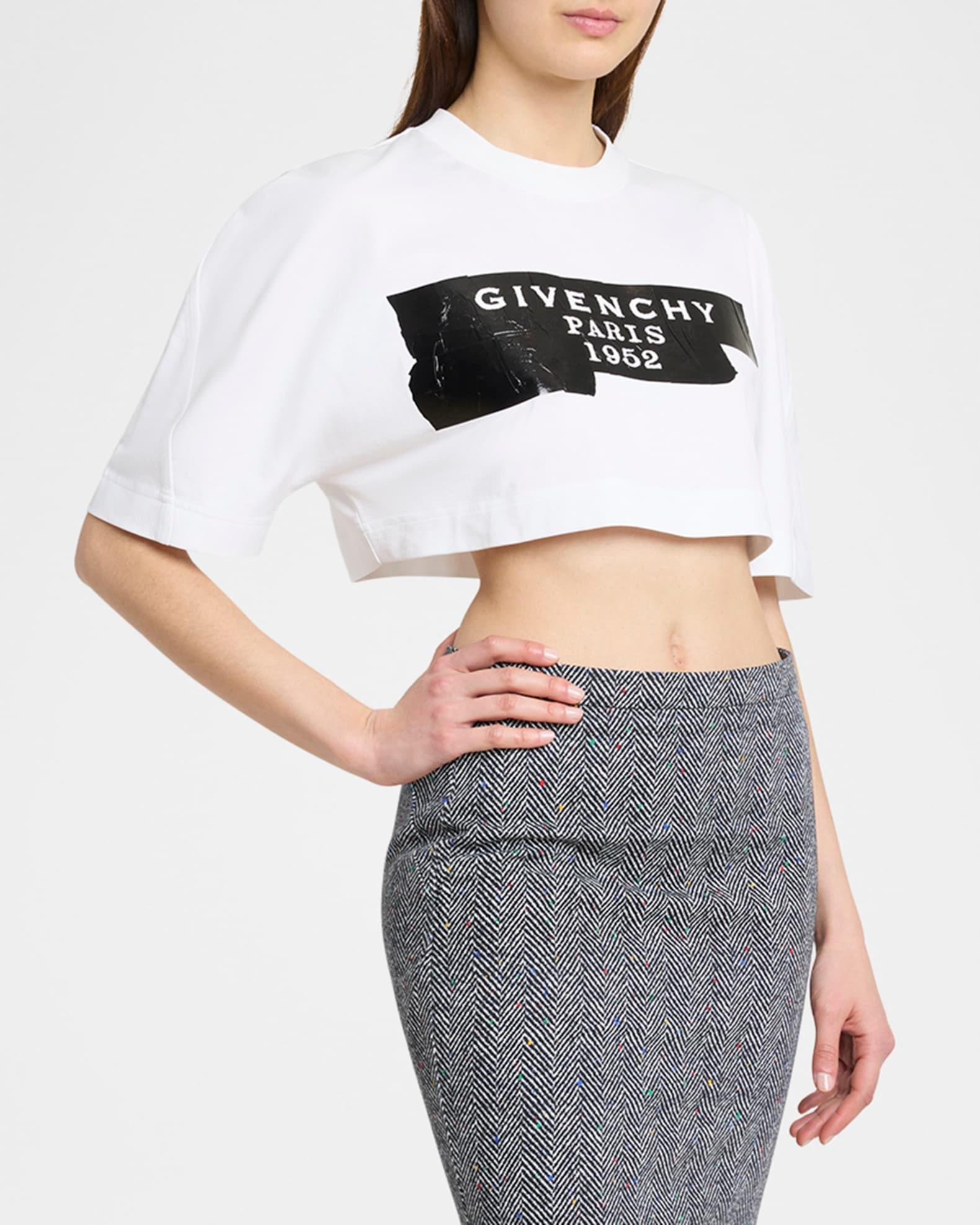 Logo Tape Cropped Cocoon Tee Product Image