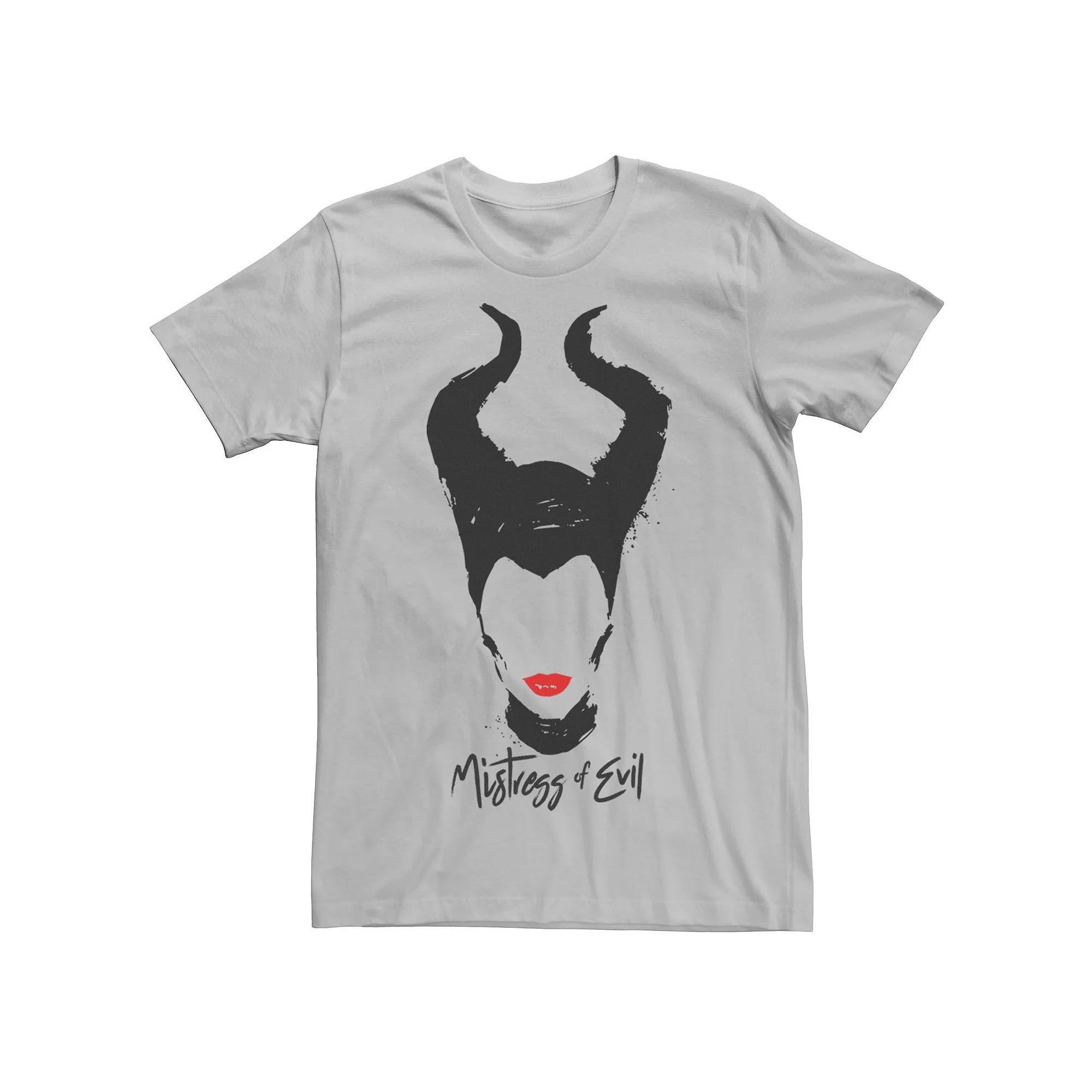 Disney's Maleficent Mistress Of Evil Men's Tee, Size: Medium, Silver Product Image
