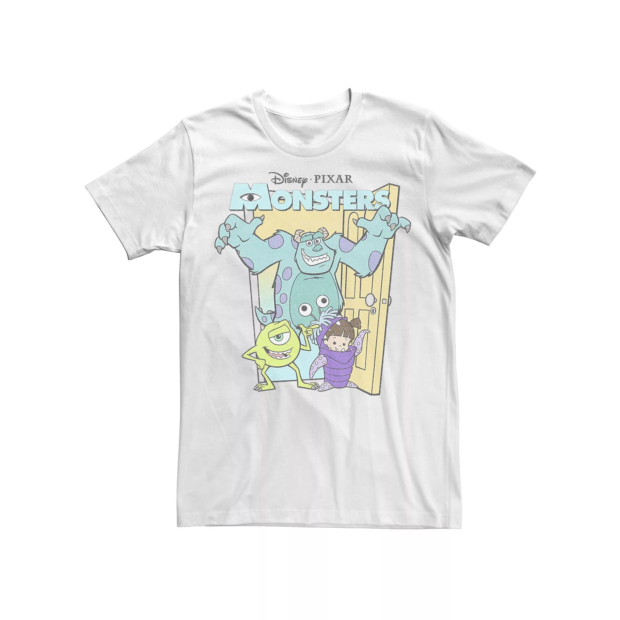 Disney / Pixars Monsters, Inc. Mens Group Poster Tee Product Image