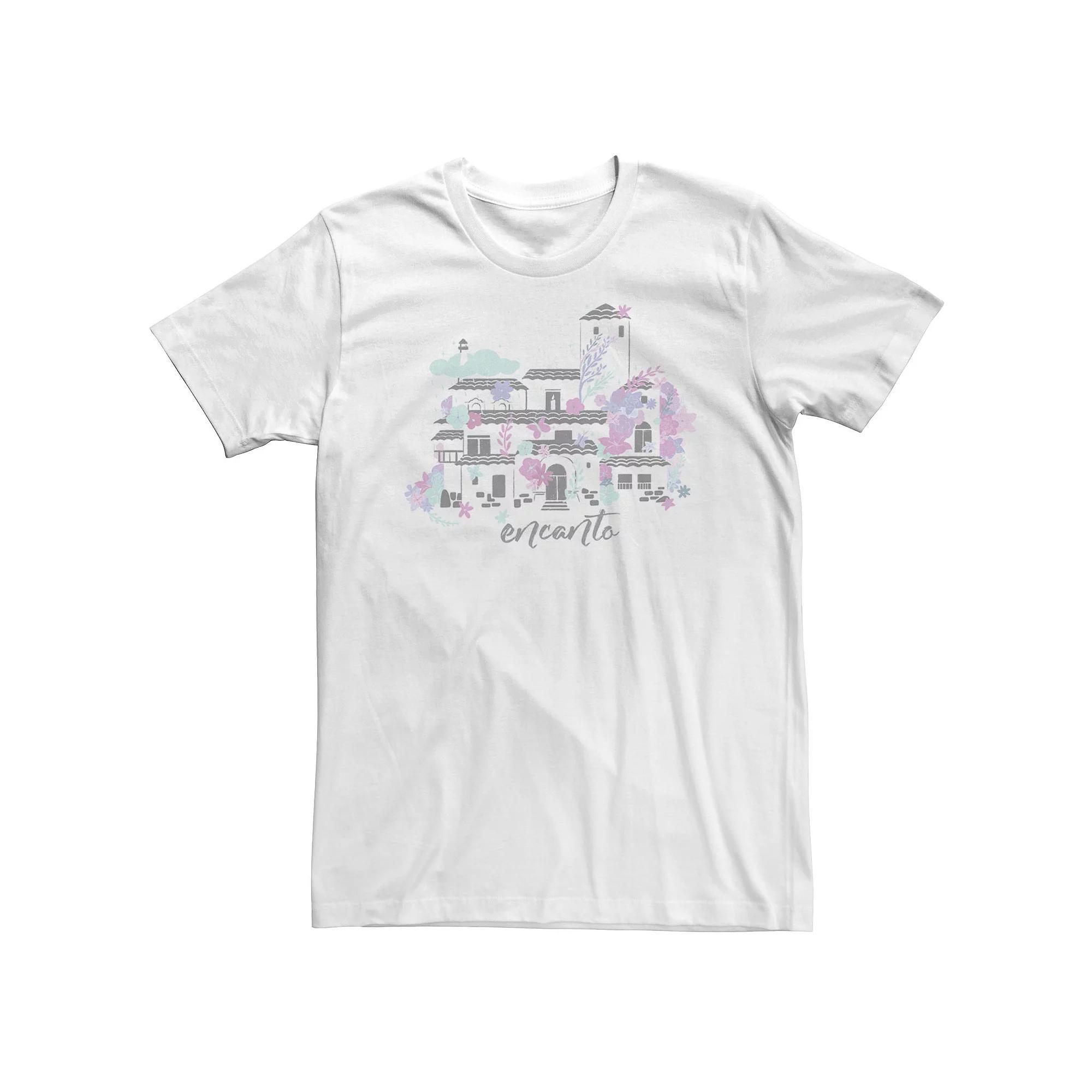 Big & Tall Disney Encanto Home Water Color Portrait Tee, Men's, Size: 5XL, White Product Image