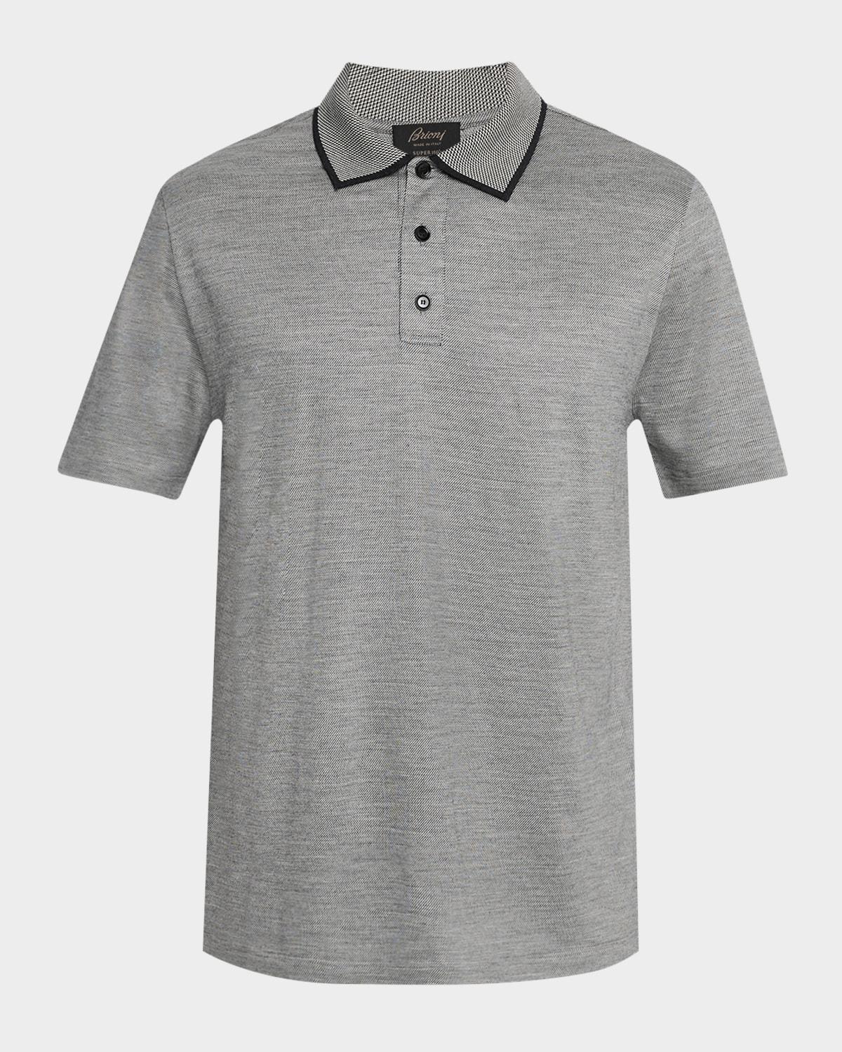 Mens Stairweave s180 Wool Polo Shirt Product Image