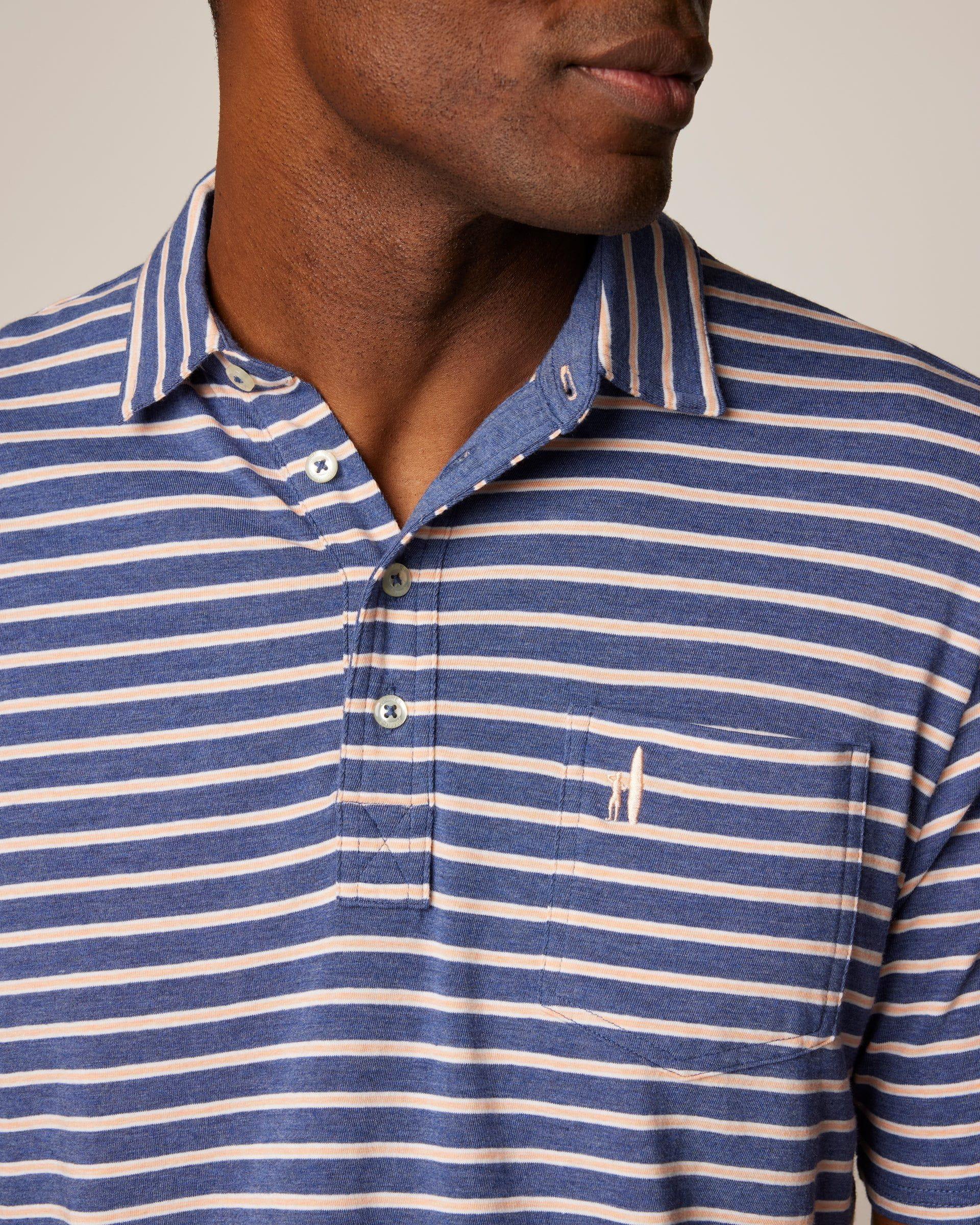 The Matthis Stripe Original Polo Male Product Image