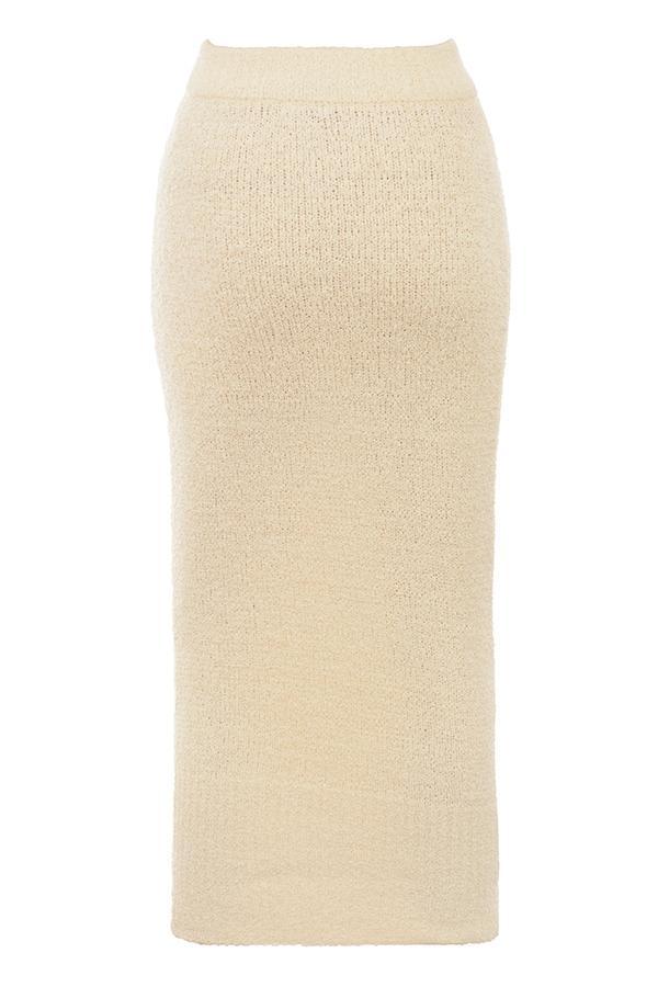 Adelita Chocolate Cashmere Blend Sweater Product Image