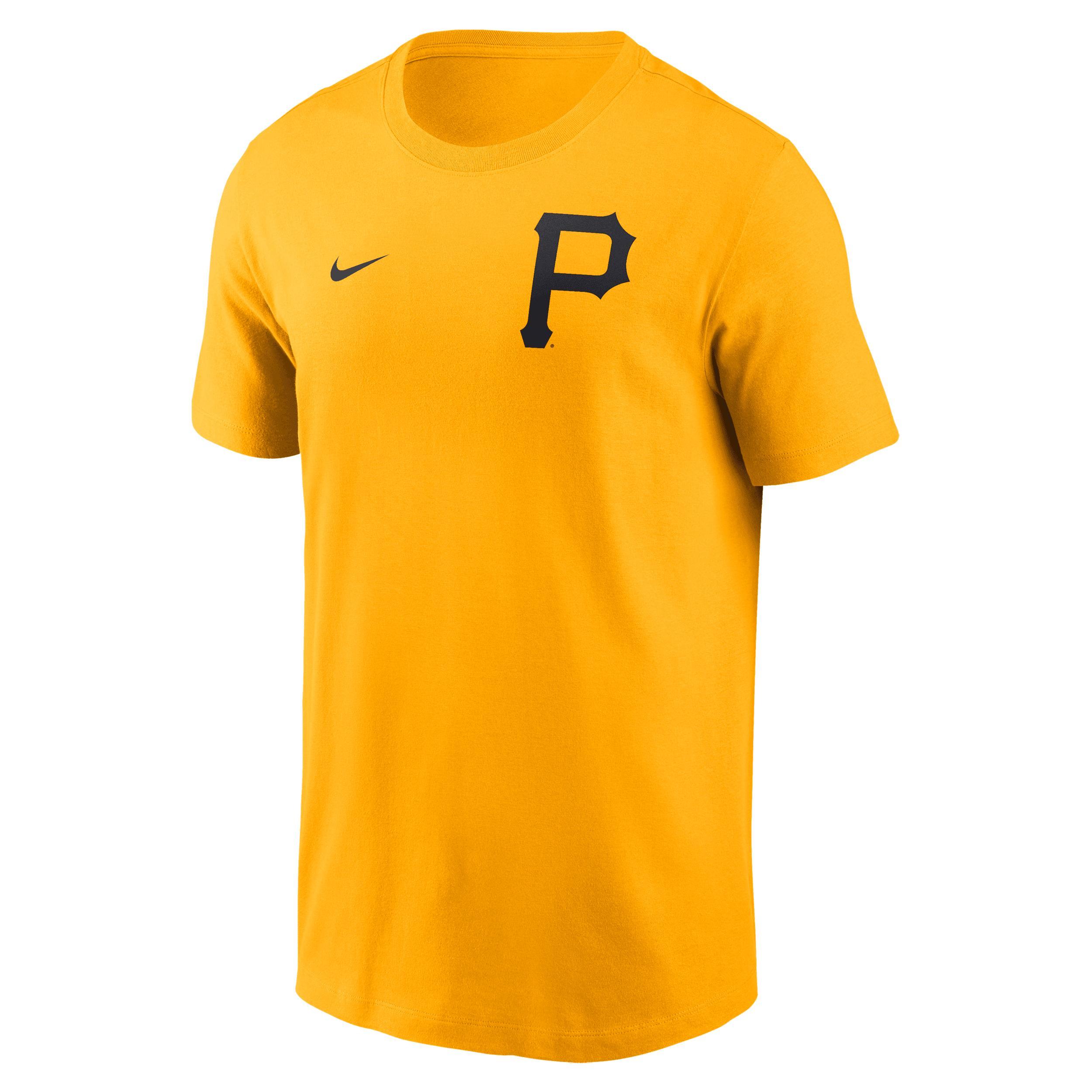 Men's Nike Gold Pittsburgh Pirates T-Shirt, Size: Large Product Image