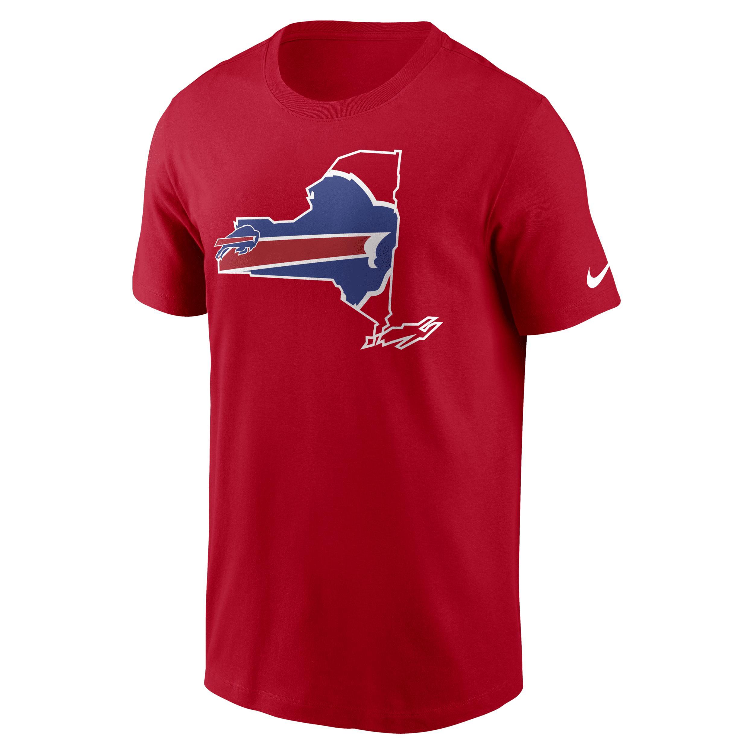 Men's Nike  Red Kansas City Chiefs Yard Line Fashion Asbury T-Shirt, Size: Large Product Image