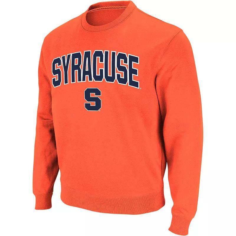 Mens Colosseum Syracuse Arch & Logo Crew Neck Sweatshirt Product Image