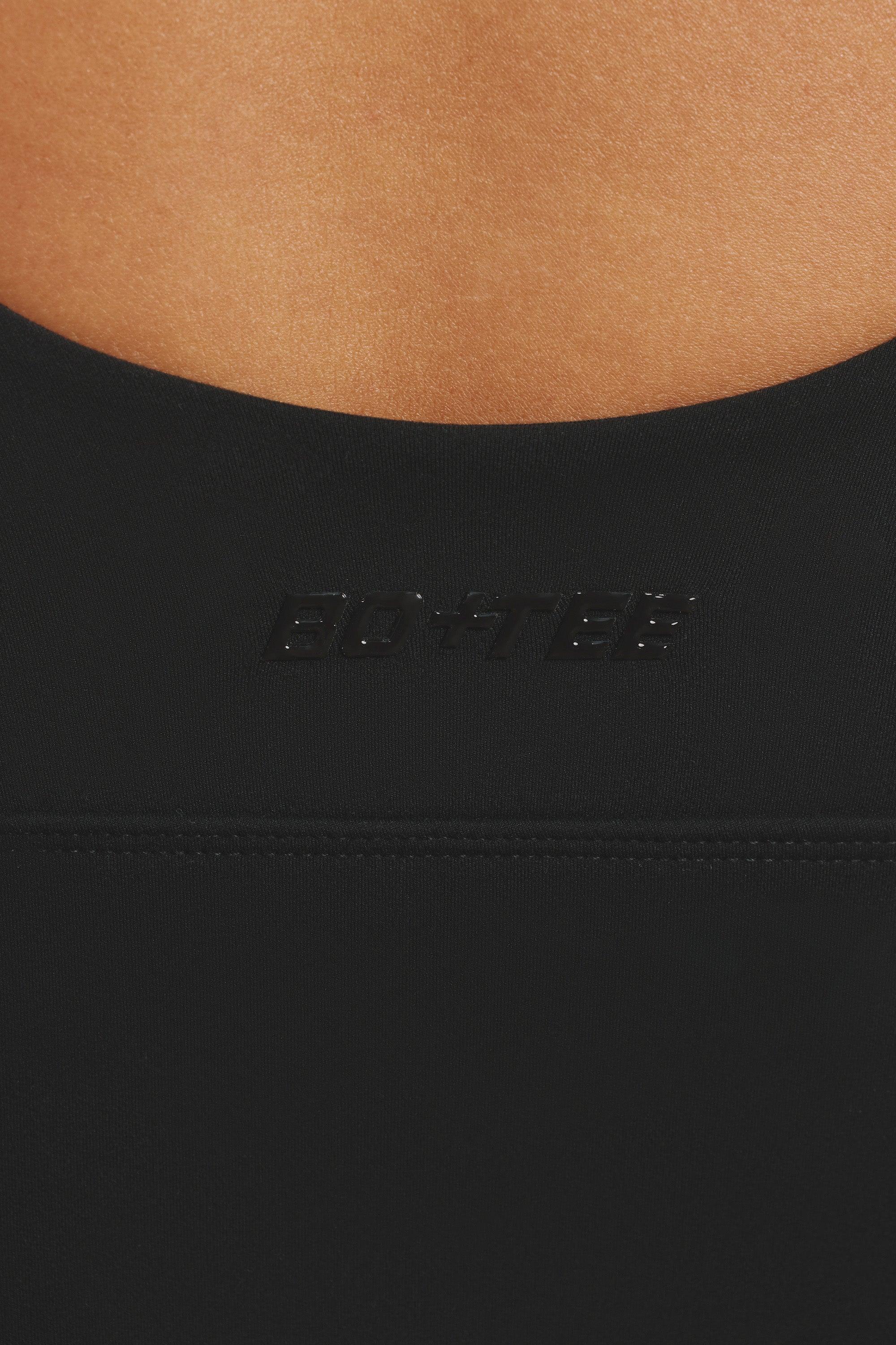 Soft Active V-Neck Tank Top in Jet Black Product Image