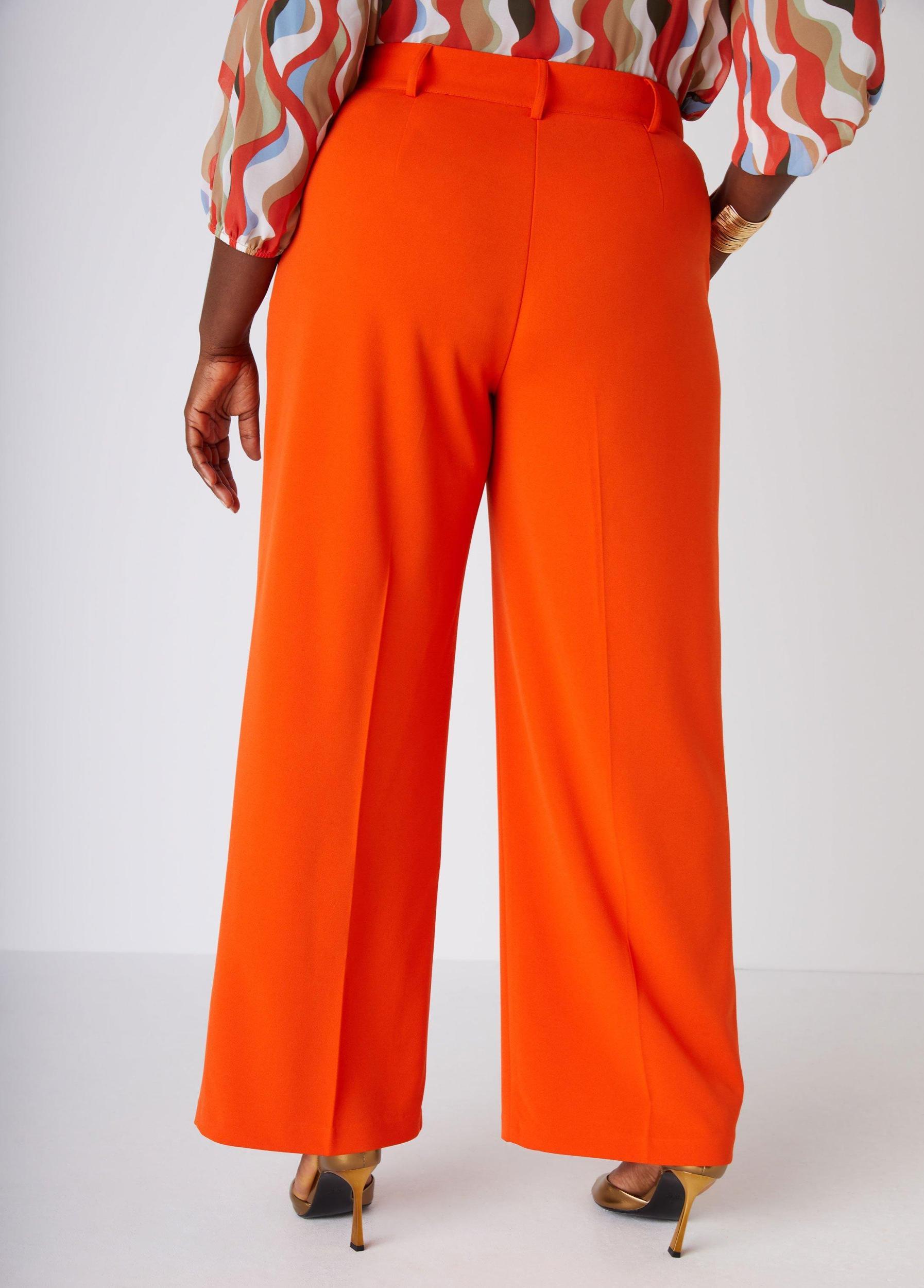 High Rise Crepe Trousers Product Image