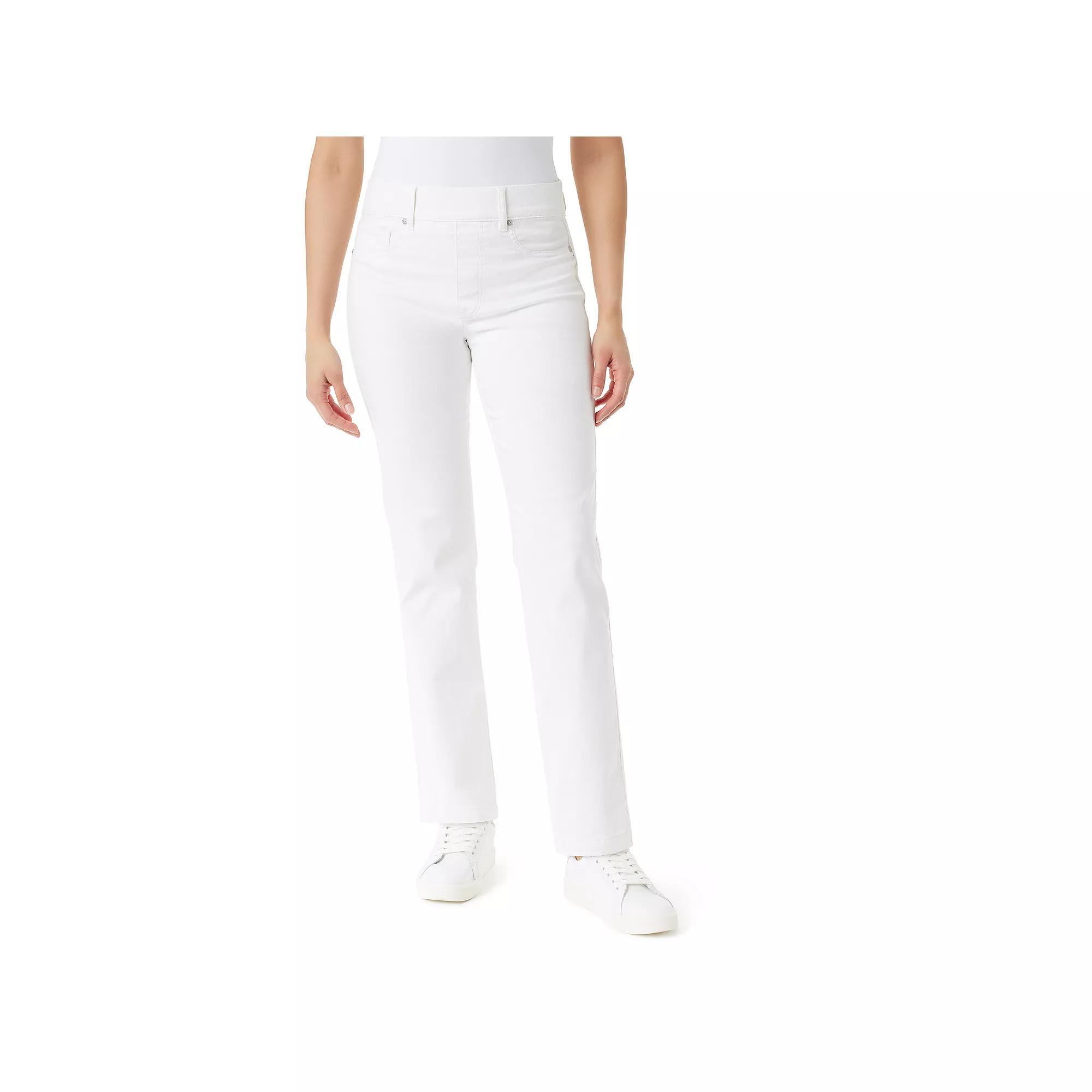 Womens Gloria Vanderbilt Shape Effect Straight Jeans Product Image