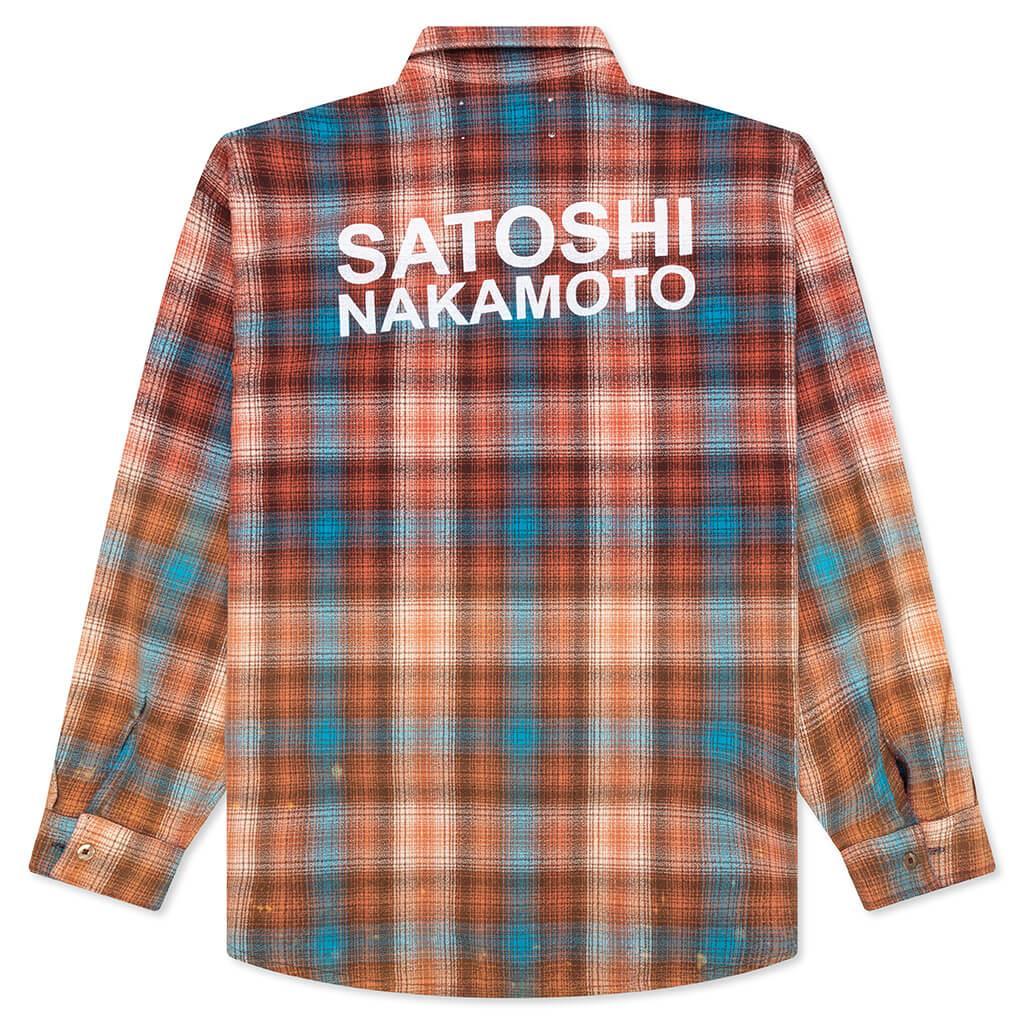 Logo Flannel - Red/Blue Male Product Image