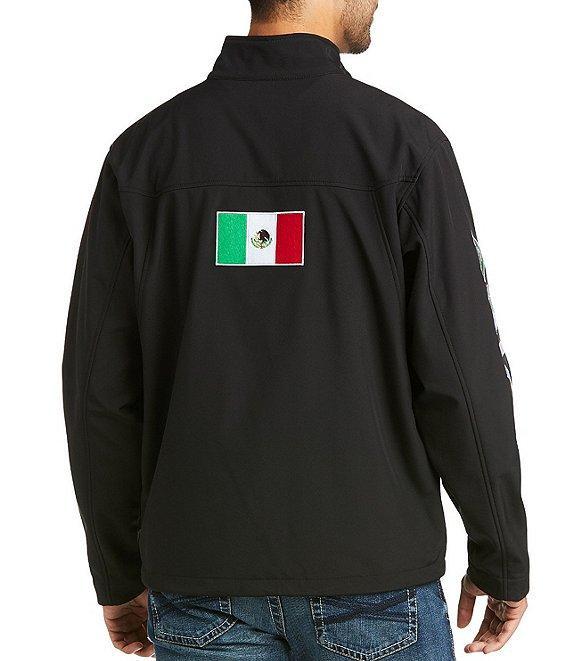 Ariat Team Softshell Mexico Water-Resistant Full-Zip Jacket Product Image