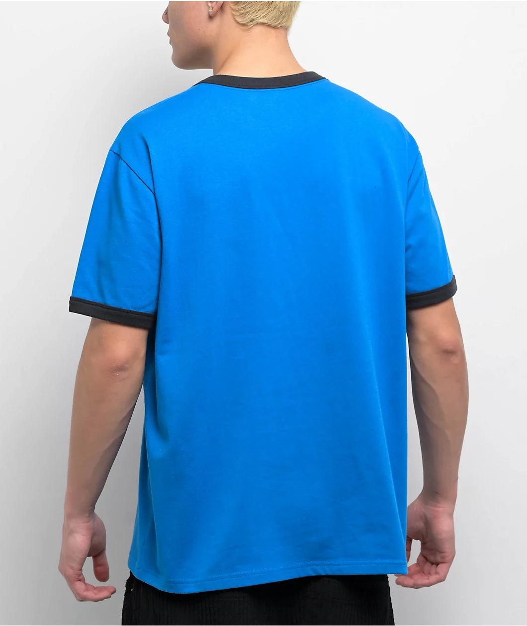 A.LAB Astro Ringer Blue T-Shirt Product Image