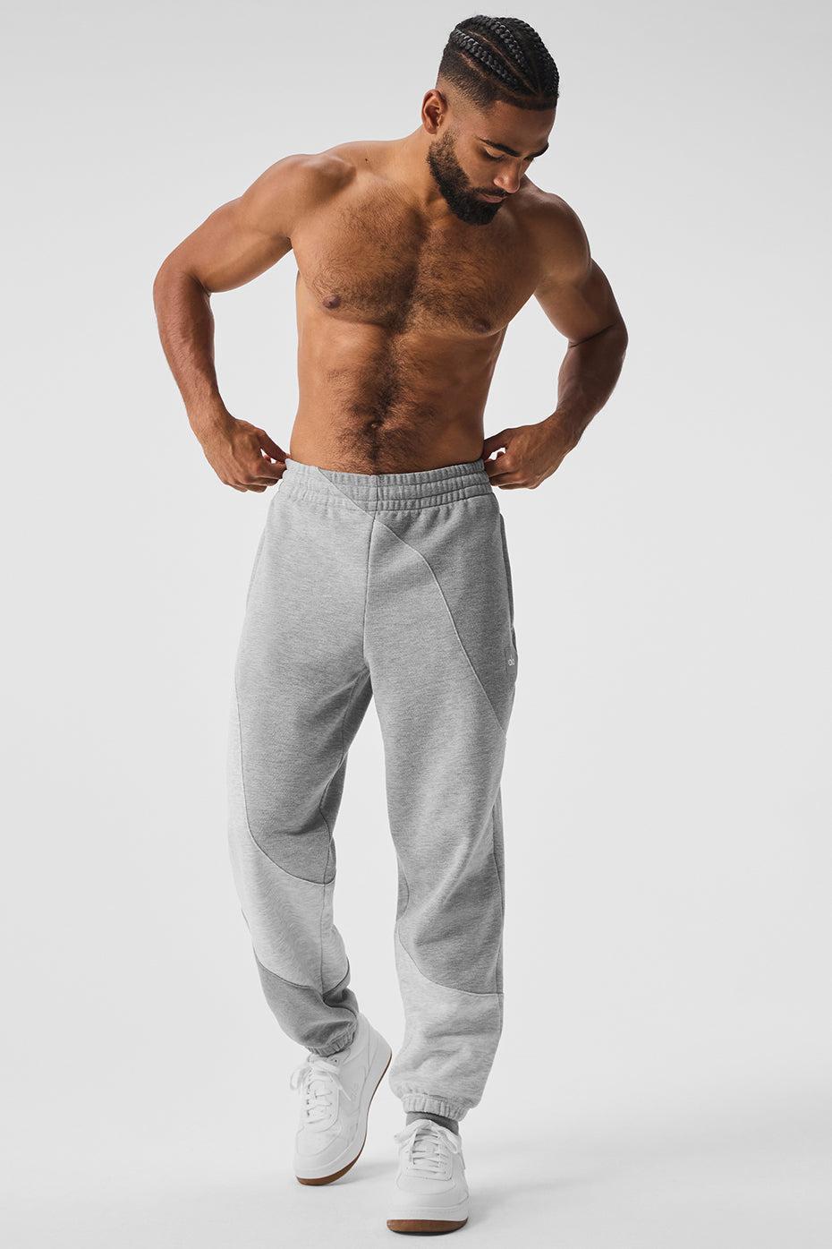Make Waves Sweatpant - Athletic Heather Grey Tonal Product Image