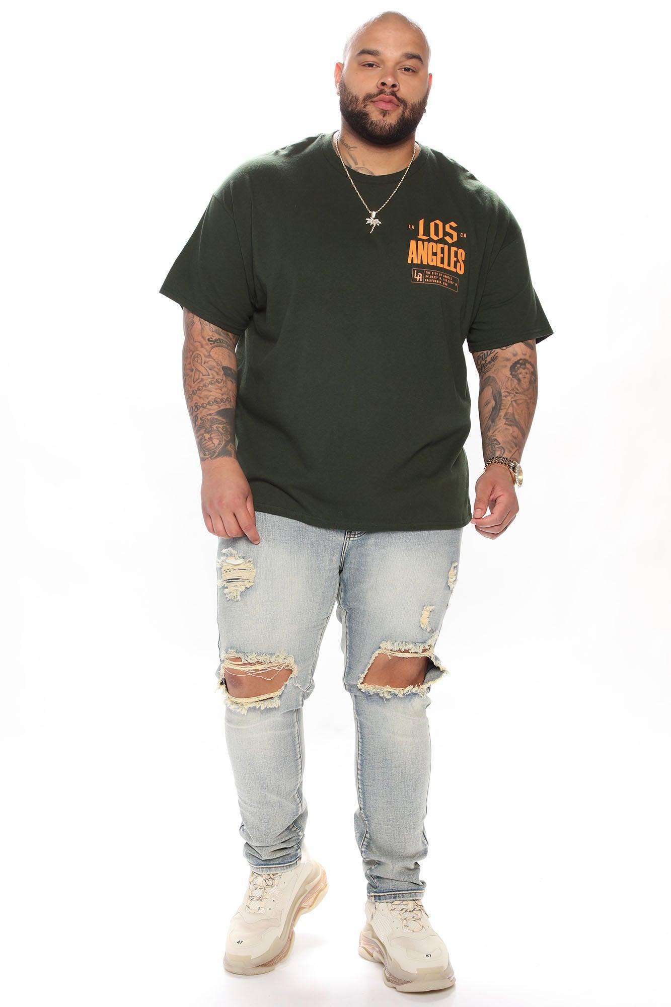 Los Angeles Palm Short Sleeve Tee - Green Product Image