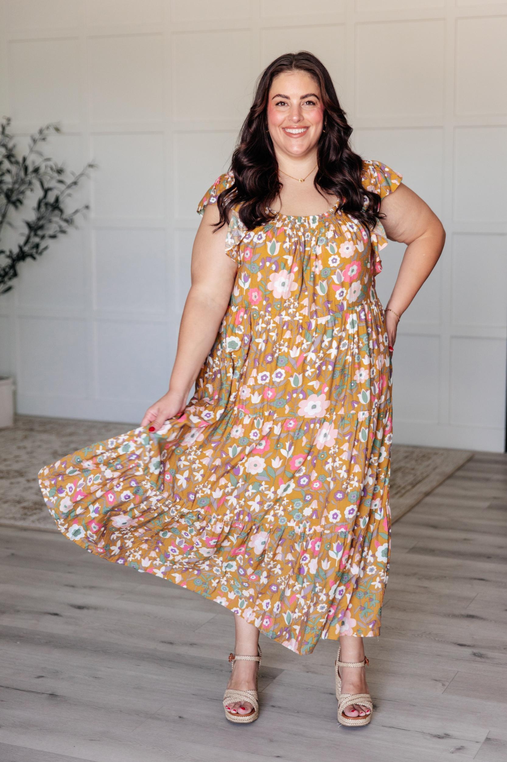 I Done It Good Flutter Sleeve Dress (Online Exclusive) Product Image