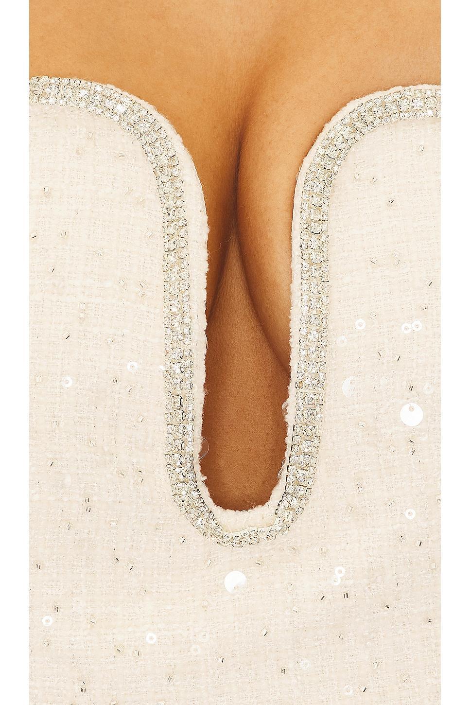 Sequin Boucle Midi Dress self-portrait Product Image