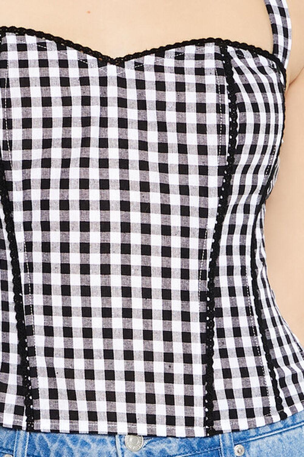 Gingham Sweetheart Halter Top | Forever 21 Product Image