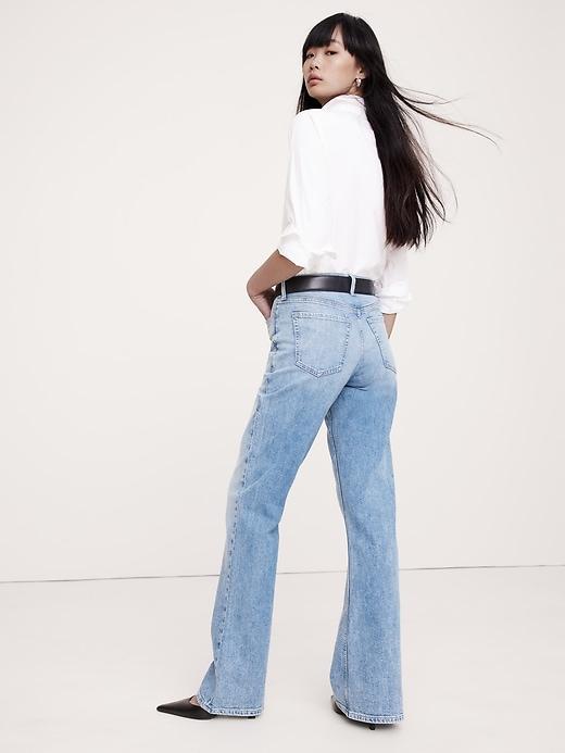 High-Rise Relaxed Flare Jean Product Image