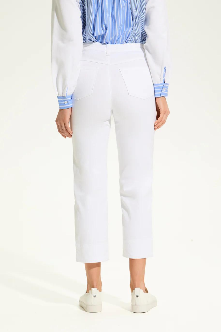 Suzanne Straight Crop Denim Product Image