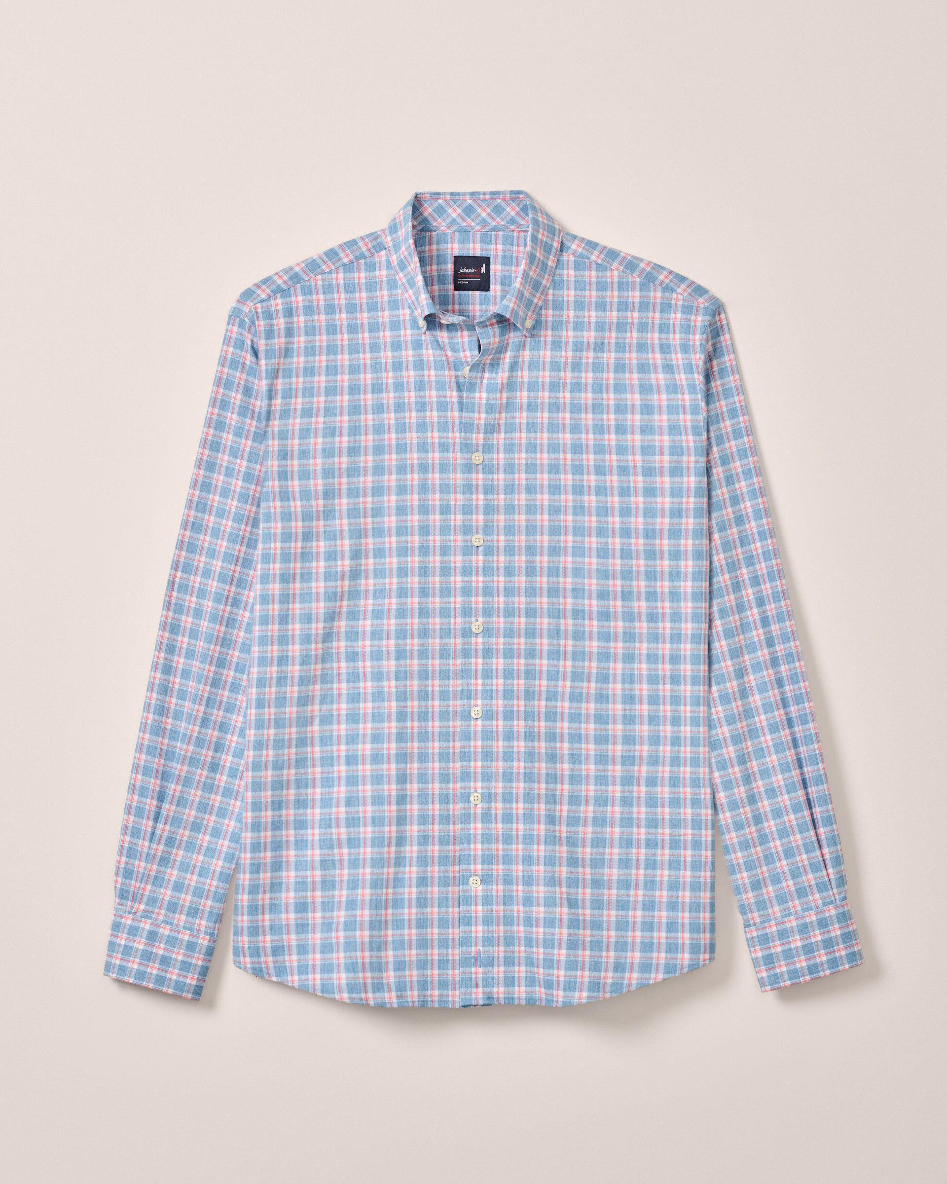 Performance Button Up Shirt - Dane Male Product Image