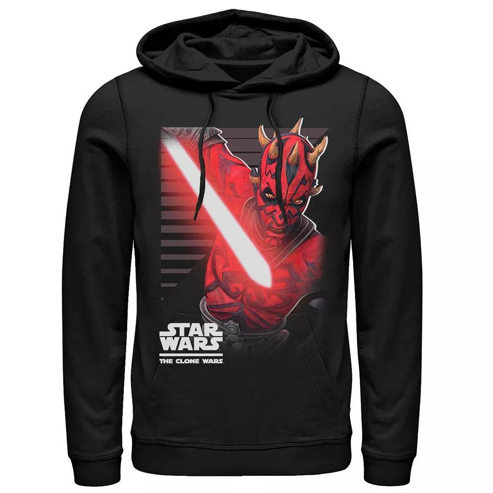 Men's Star Wars Clone Wars Maul Strikes Hoodie, Size: Medium, Black Product Image