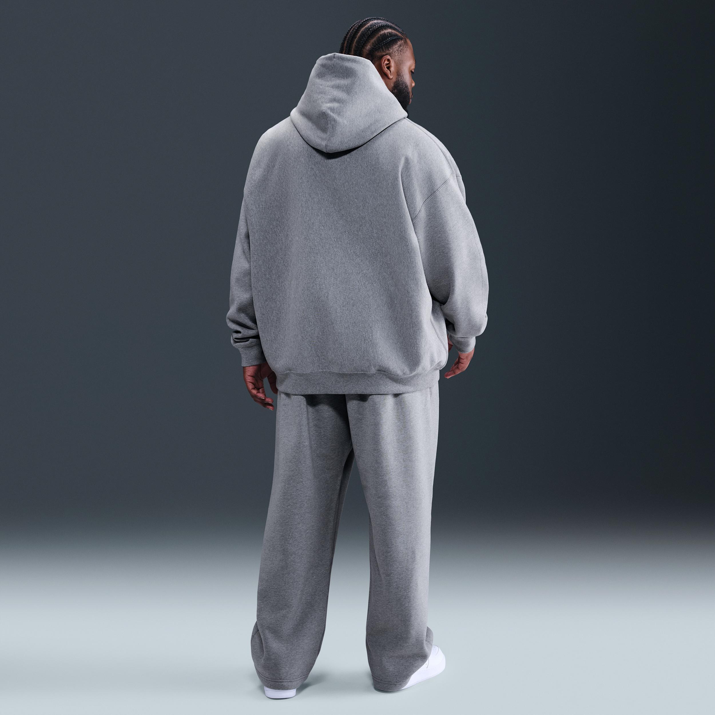 Nike Men's Solo Swoosh Fleece Open-Hem Pants Product Image