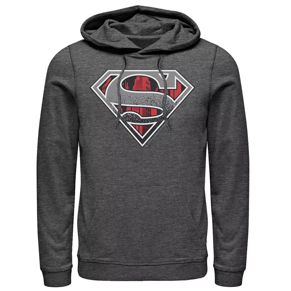 Men's Marvel Spiderverse Green Goblin Hexagon Hoodie, Size: XL, Black Product Image