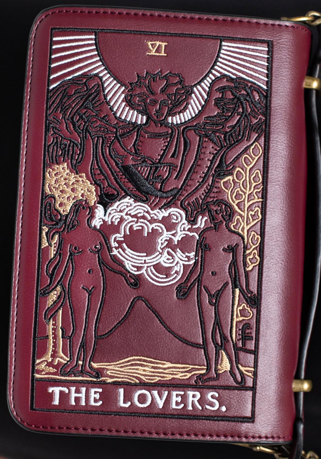 Lovers Embroidered Crossbody Clutch Bag Product Image