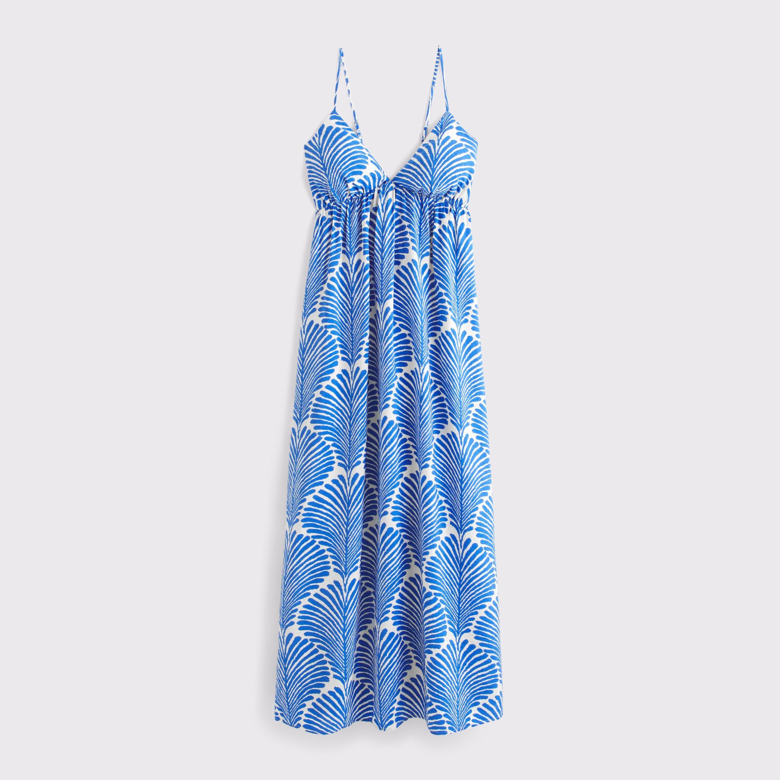 Clasp-Back Flowy Maxi Dress Product Image