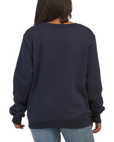 Long Sleeve Flower Market Sweatshirt for Women | Polyester/Cotton Product Image
