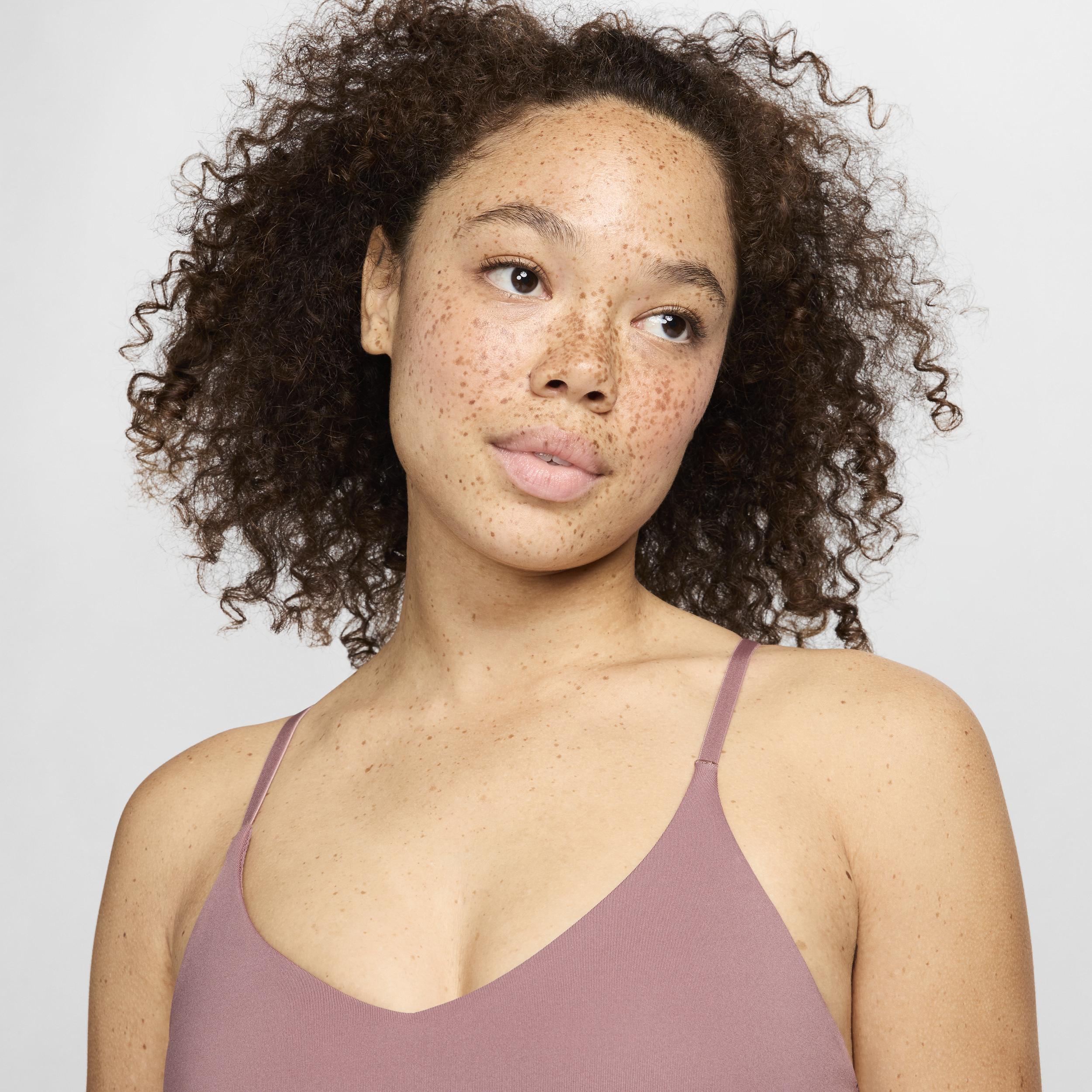Nike Womens Nike Dri-FIT Indy Bra - Womens Smokey Mauve Product Image