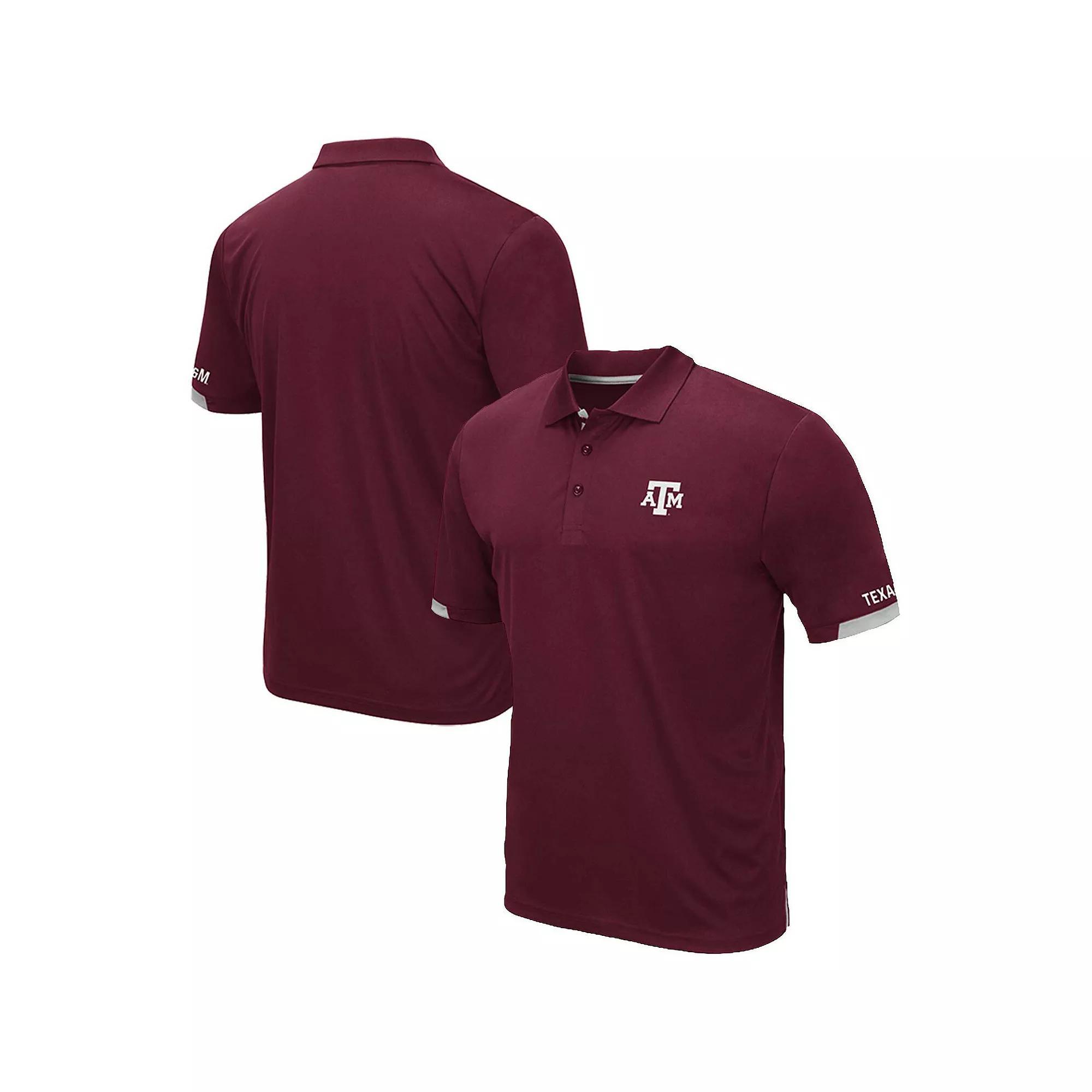 Men's Colosseum Maroon Texas A&M Aggies Big & Tall Santry Polo, Size: 6XB, Red Product Image