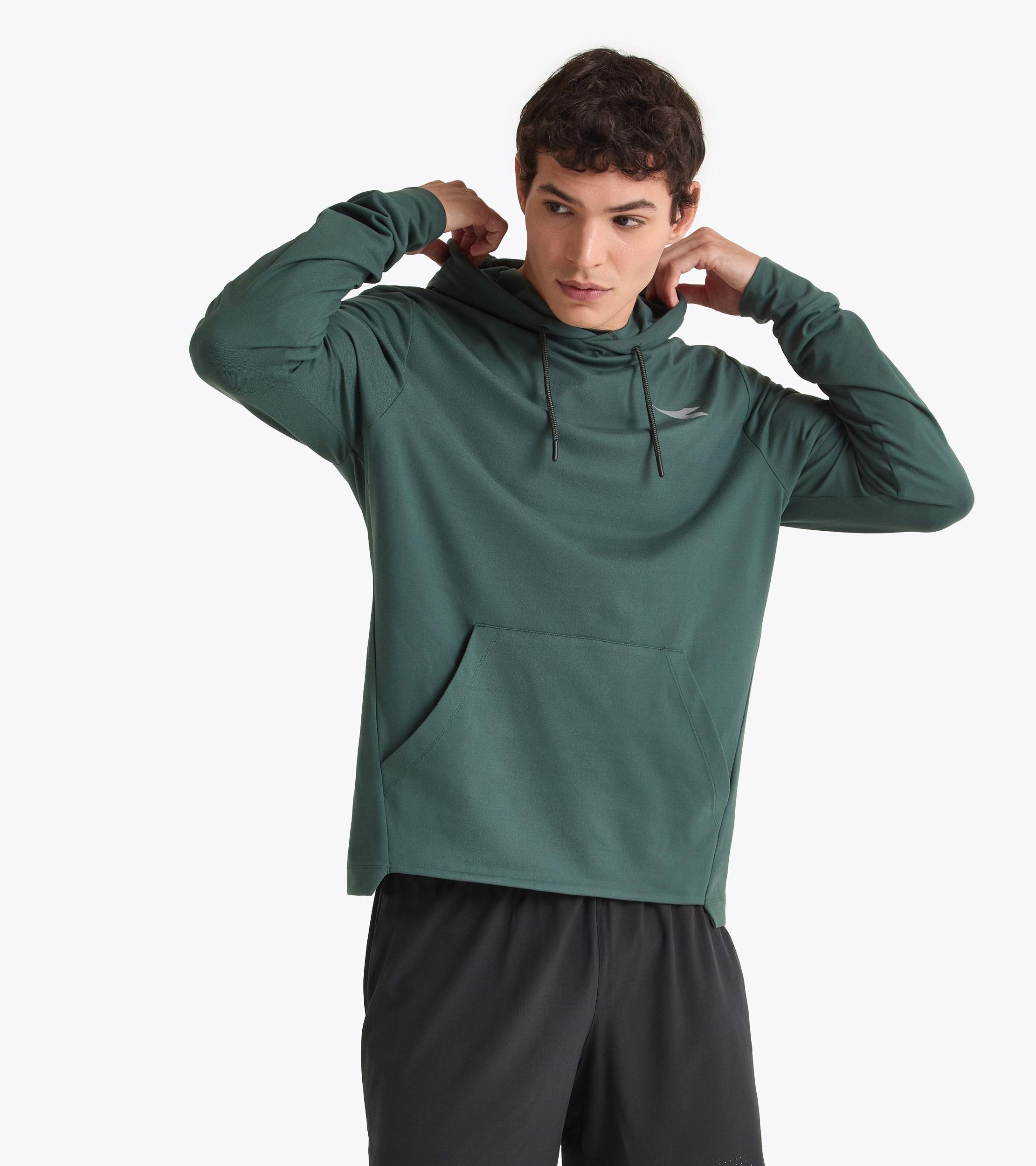 JERSEY PULLOVER HOODIE RUN CREW Product Image