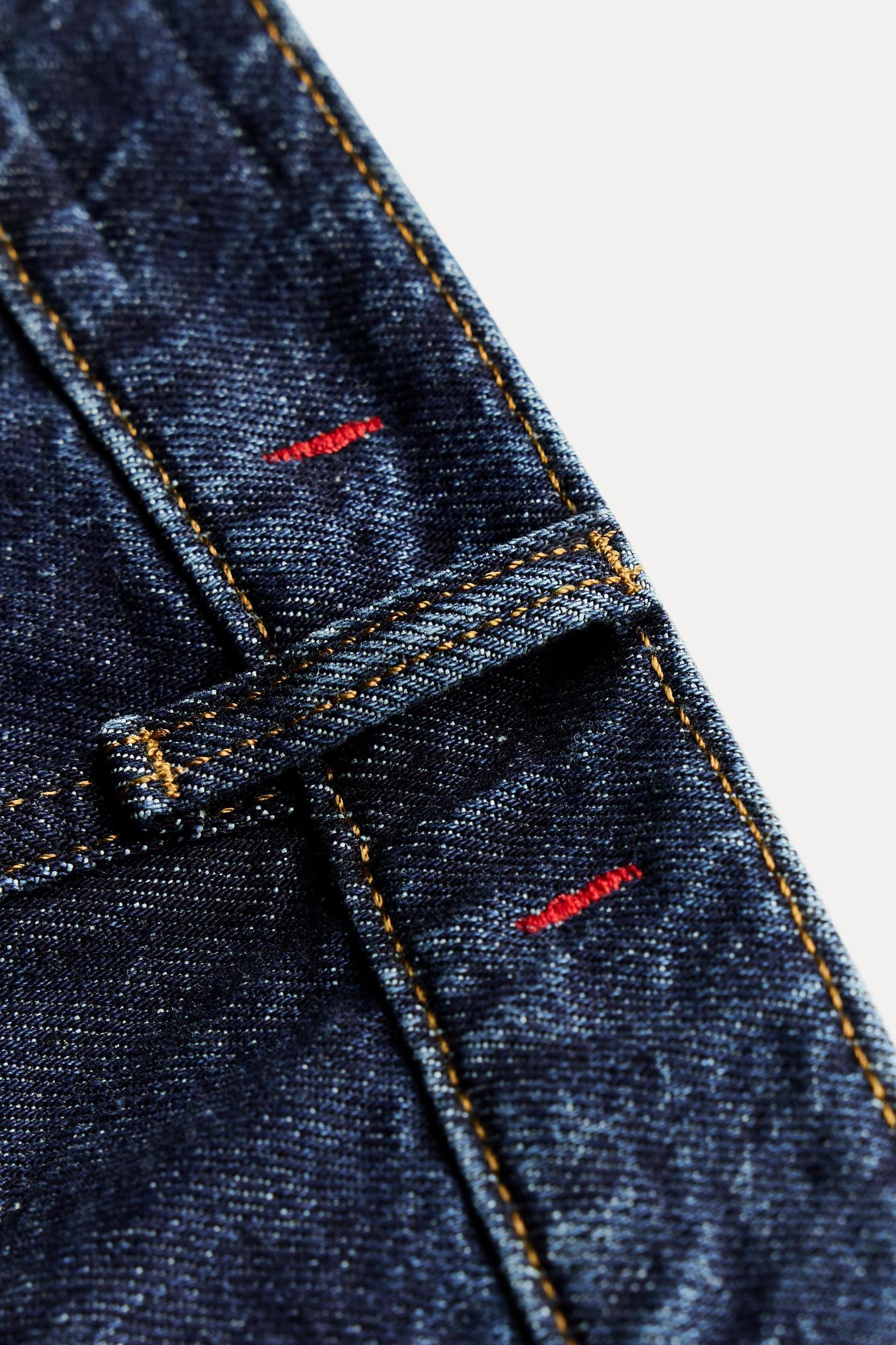 STRAIGHT CUT MID RISE JEANS ZW COLLECTION Product Image