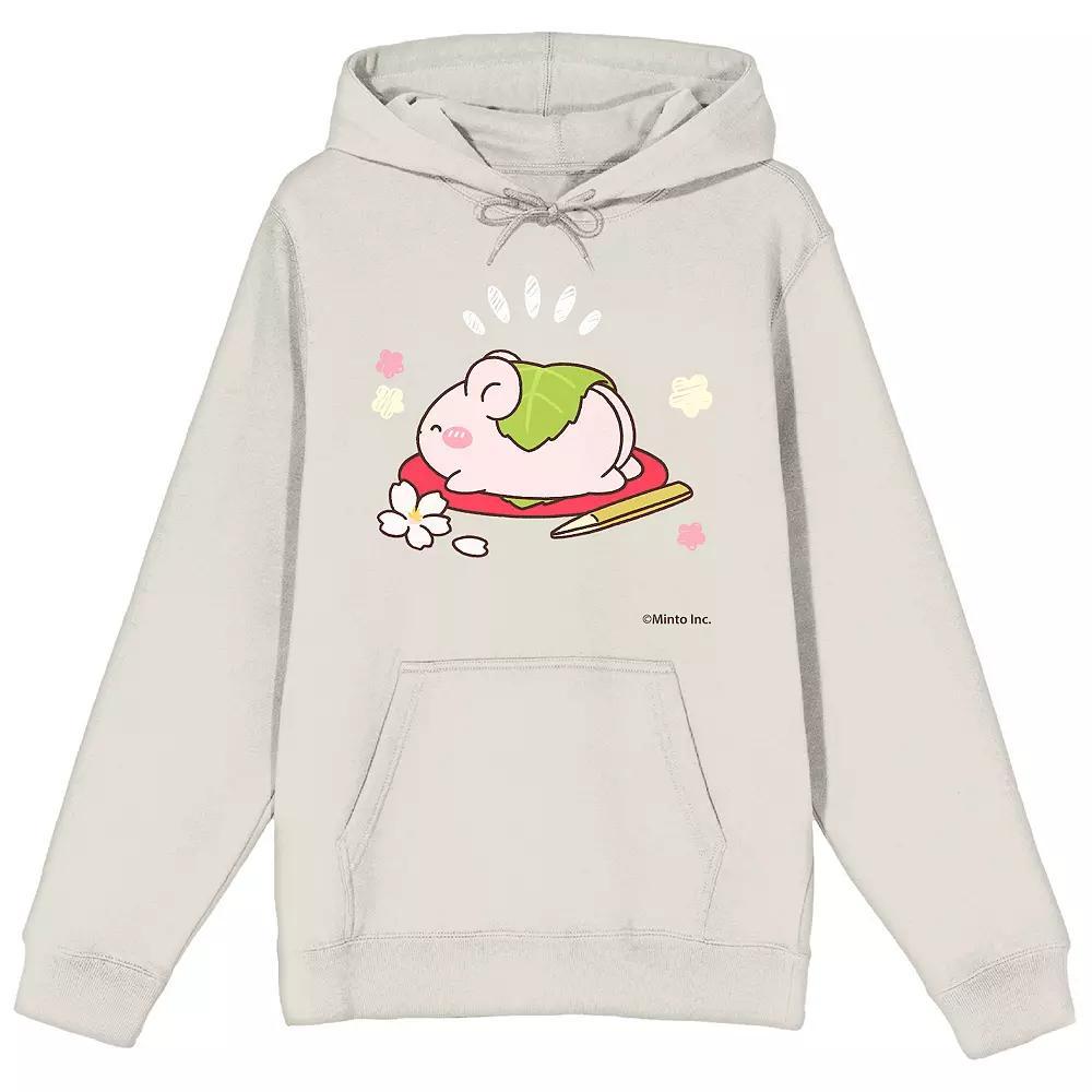 Men's Mimi & Neko Nezu Napping Hoodie, Size: Medium, Off White Product Image