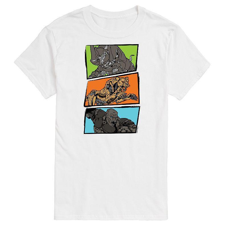 Big & Tall Transformers Maximal Action Panels Graphic Tee, Mens Product Image