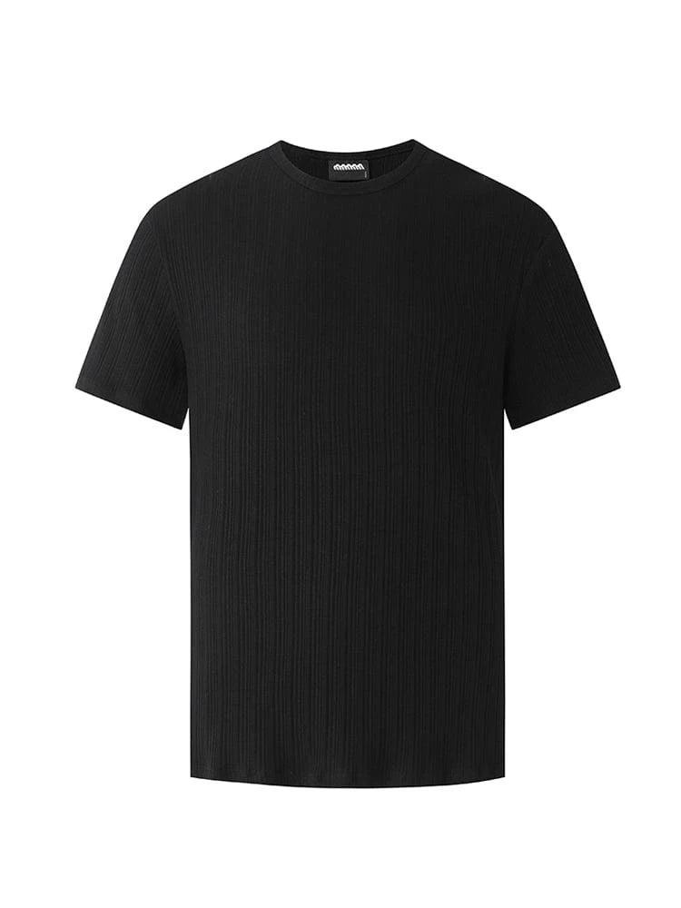 RT No. 18606 VERTICAL KNIT SHORT SLEEVE Product Image
