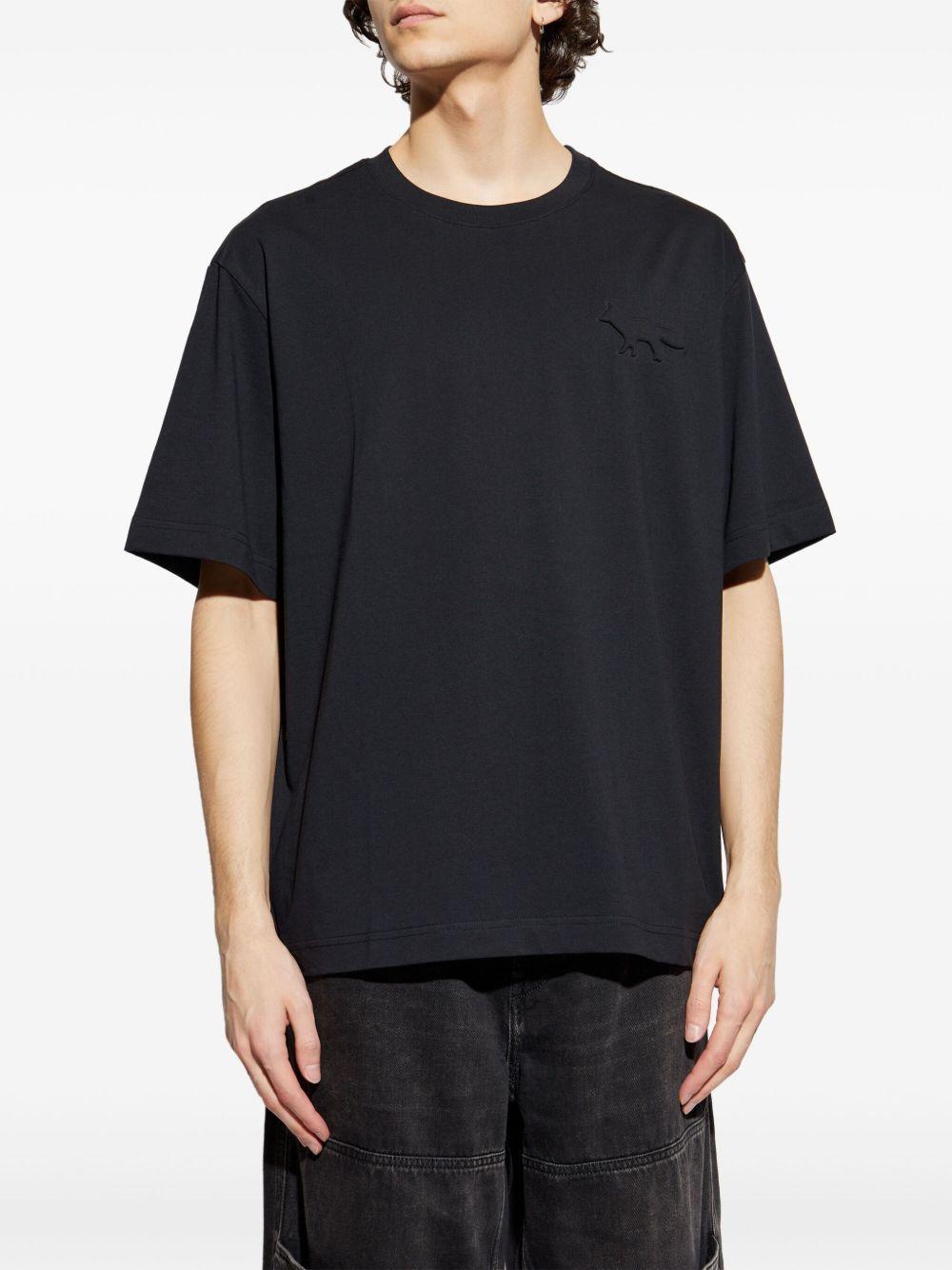 Profile Fox-embossed T-shirt Product Image